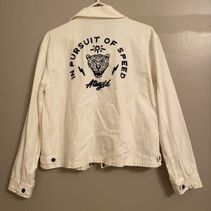 ATWYLD White Denim Jacket/Button up
